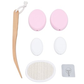 Lotion Applicator Long Handle Back Cream Applicator with 4 Replaceable Pads for Elderly Women