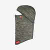 Airhole Unisex Balaclava Full Hinge Waffle Knit, Tech Grey, Small/Medium
