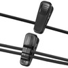LXUEJIE 24 Pack 1 Inch Length Small Earphone Wire Clip,