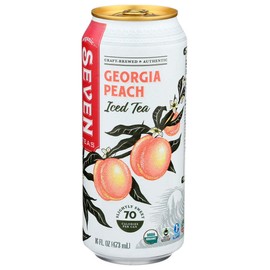 Seven Teas  Tea Georgia Peach Iced  16 Fl Oz