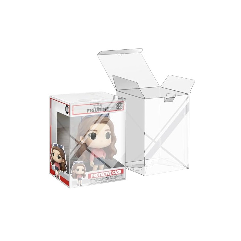Protector Cases Compatible with Funko, 8 Pack Fit Standard 4-Inch
