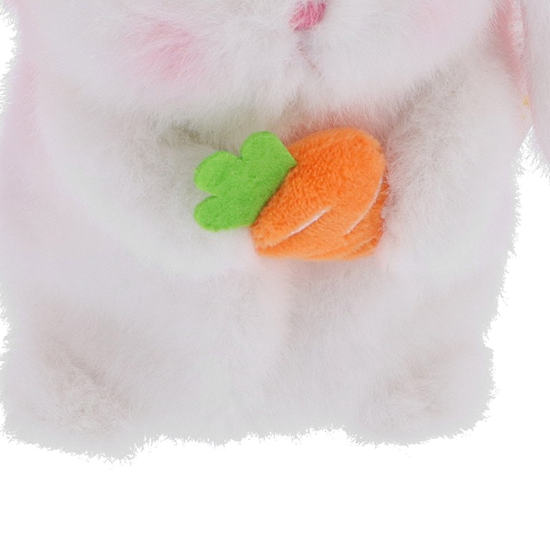 White Talking Rabbit Toy Cute Repeat What You Say Plush