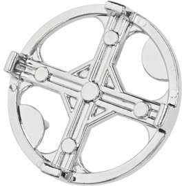 Bathroom accessories 42239 Shower Drain Filter, Shower Drain Wrench for Clog-Free Shower Drain, Drain Kit, Stainless Steel