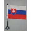 Slovakia BIKE Flag 5'' x 8'' - Slovak BICYCLE Flag