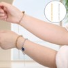 200Pcs Necklace Chain Extender for Jewelry Making 5cm Tail Extender