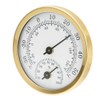 TEAMWILL Mini Analog Thermometer Hygrometer Humidity Meter Room Indoor Temperature,