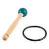 Singing Bowl Mallet Wood Handle Rubber Head Clear Beautiful Sound