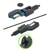 Beslands Digital Micrometer, Thickness Measuring Instrument, 0 - 25 mm,