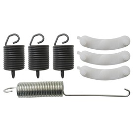 Zafina-UP Washing Machine Kit, Counterweight Counter Balance W10250667 & Tub Wear Pad 285744, & Suspension Spring WP63907 AP6010168 Replace 63907, 63907D, PS11743345, EAP11743345, PD00002622
