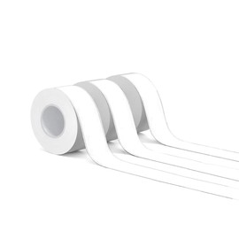 D30 Continuous Label,3 Rolls 15mmx4m Compatible with Phomemo D30 Label Maker Waterproof Laminated Custom Stickers Office Labels Replacement (White)