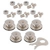 New Marine Loxx Set of 5 Tops + Threaded Screws