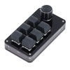 Mini Macro Mechanical Gaming Keyboard 6 Keys 1 Knob Programming