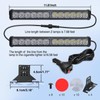 Nilight Nilight 24LED Emergency Strobe Traffic Advisor Light Bar 2