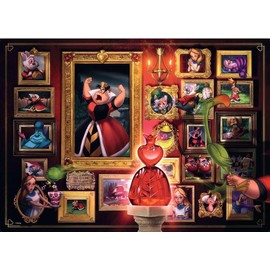 Ravensburger Adult’s Jigsaw Puzzle - Villainous, 15026 Queen of Hearts Puzzle