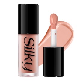 LANGMANNI Soft Liquid Blush Contour Makeup - Blendable & Seamless Matte High Pigmented For Long Lasting Cheeks Tinted, Big-Head Applicator For Liquid Blush Makeup(#B01)