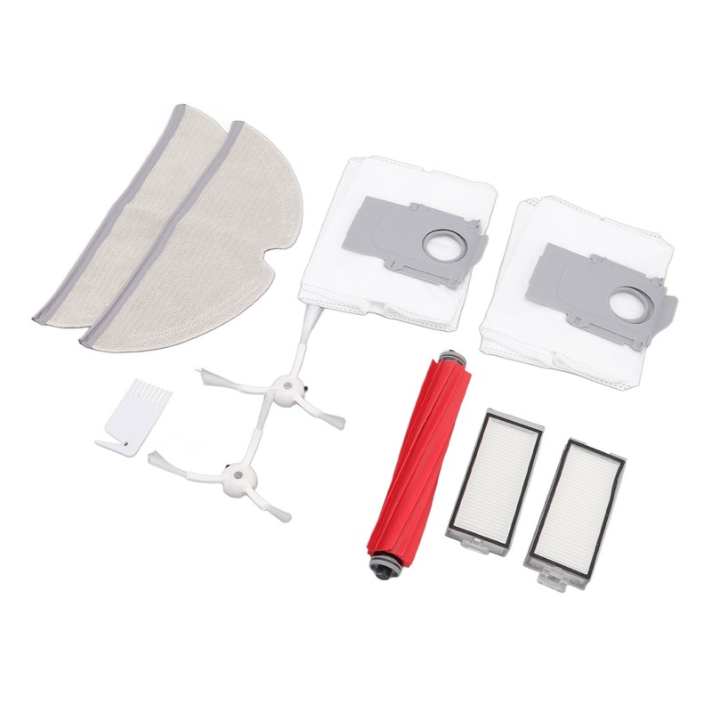 Vacuum Cleaner Main and Side Brush Replacement Set with Filter