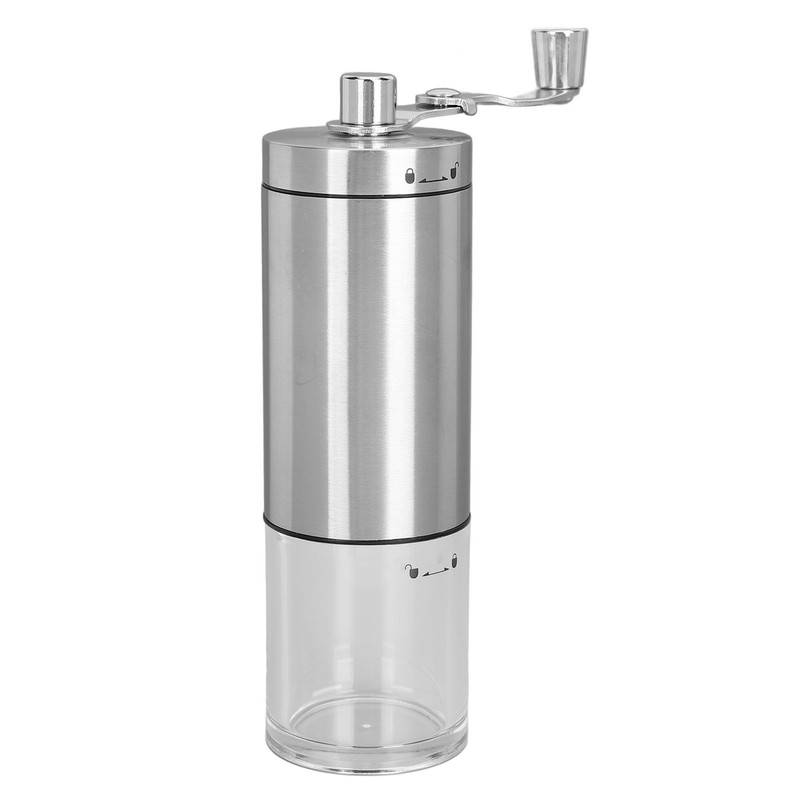 Hand Crank Coffee Grinder Multifunctional Stainless Steel and Ceramic Manual