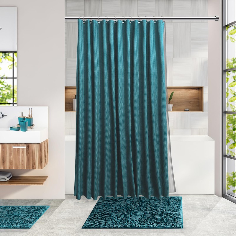 Clara Clark Bathroom Accessories Set - Teal Bathroom Set, 20PC
