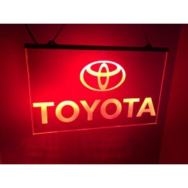 Toyota LED Neon Light Sign Man Cave Garage, Game Room , Bar