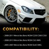 DERMOKA LED Side Marker Lights for 2008-2011 Mer'cedes-Benz Pre-LCI W204
