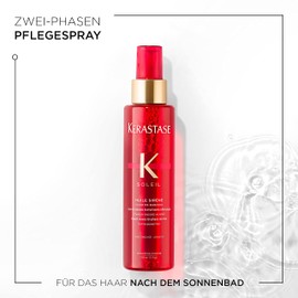 Kérastase Nourishing Hair Oil for All Hair, Sun Protection for Nourished, Defined and Soft Curls, Huile Sirène, Soleil, 150 ml