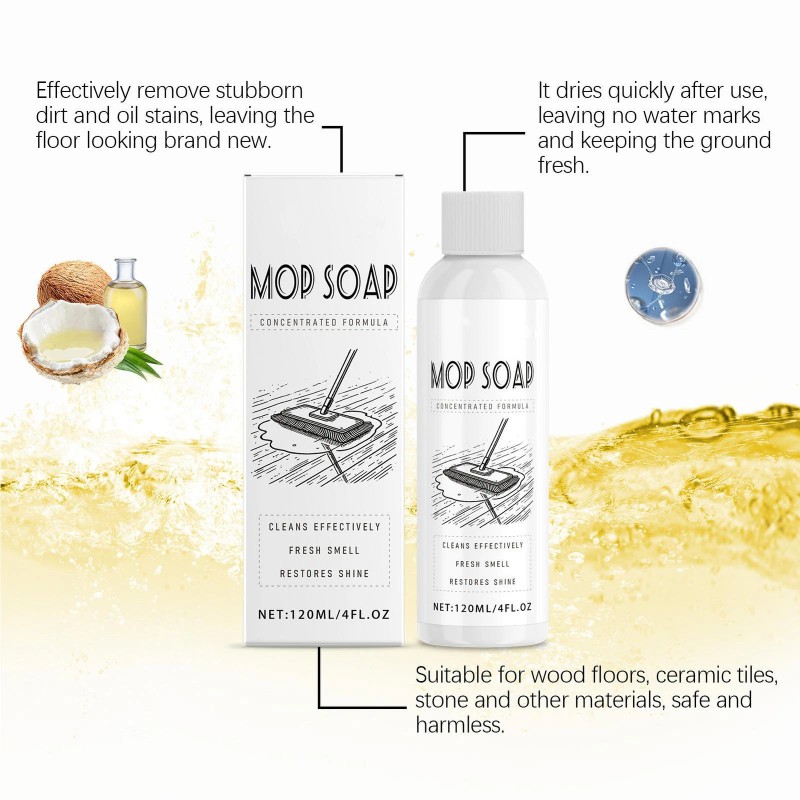 Mop Soap Brazilian Waves, Highly Scented Mop Soap, Mop Soap