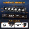 Par Faros De Lupa 6cuentas 3modos Para Auto, Moto W1