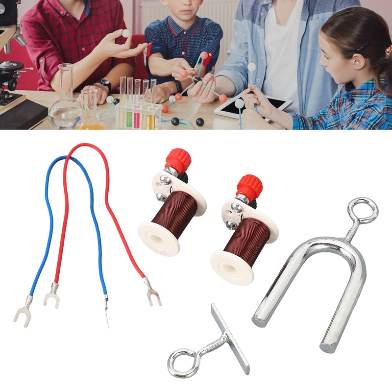 Hoof Shaped Electromagnet Horseshoes Electromagnet for School Physics Experiment