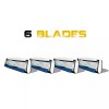 HeadBlade HB6 Men's Refill Shaving Razor Blades (4 Blades)