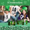 Vedran 3 Pack Happy St Patricks Day Tablecloth Decorations, Green
