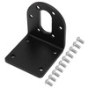 Brushless Motor Mini Speed Reducer with Bracket DC24V for CNC
