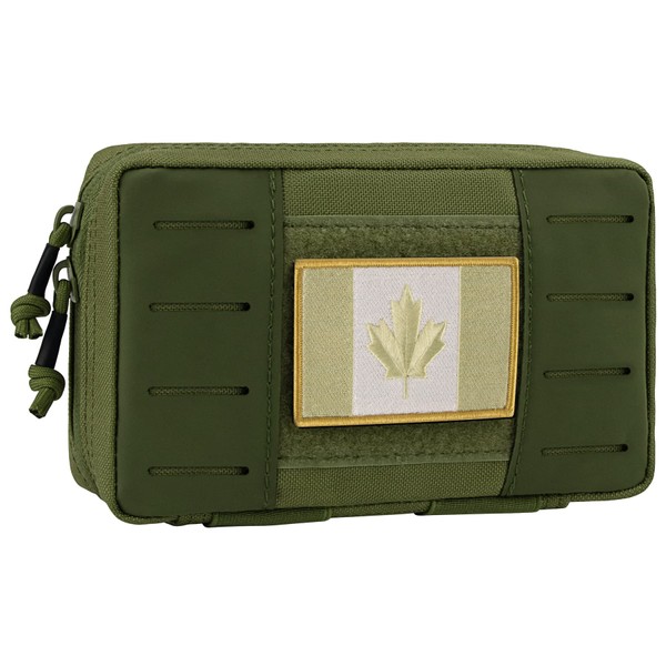 bvya Tactical EDC Utility Pouch, Molle Admin Pouch Horizontal Tool