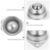 TEHAUX 20pcs Roller Ball Transfer Bearings Universal Rotation Caster Smooth&