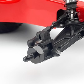 MOHERO 4Pcs 12mm Wheel Hex Hub Adapters Aluminum Alloy Wheel Spacers for 1/16 Losi Mini JRX2 & JRXT Upgrade Parts