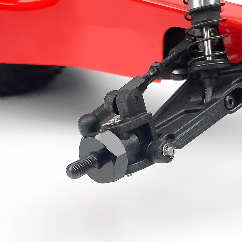 MOHERO 4Pcs 12mm Wheel Hex Hub Adapters Aluminum Alloy Wheel