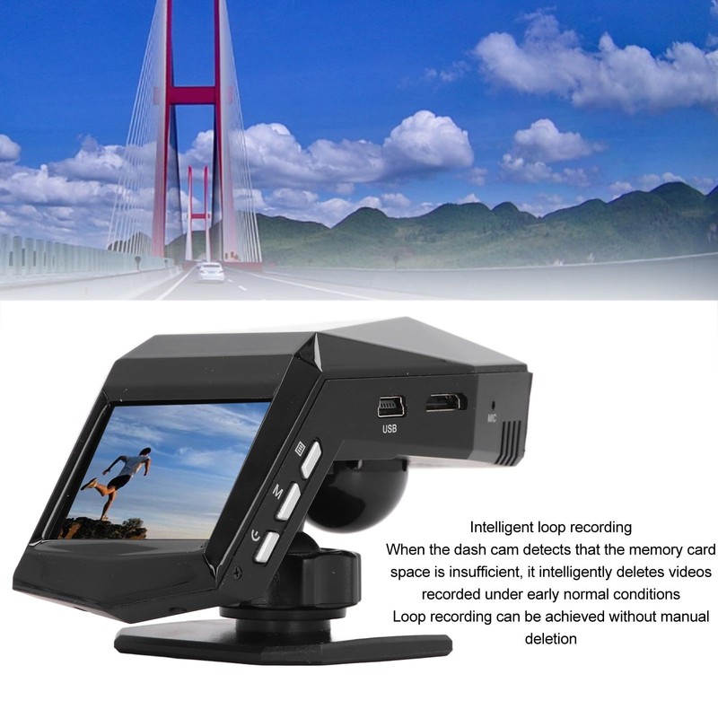 Front Rear Dash Camera, 10MP Dashboard Camera with 2.0 Inch