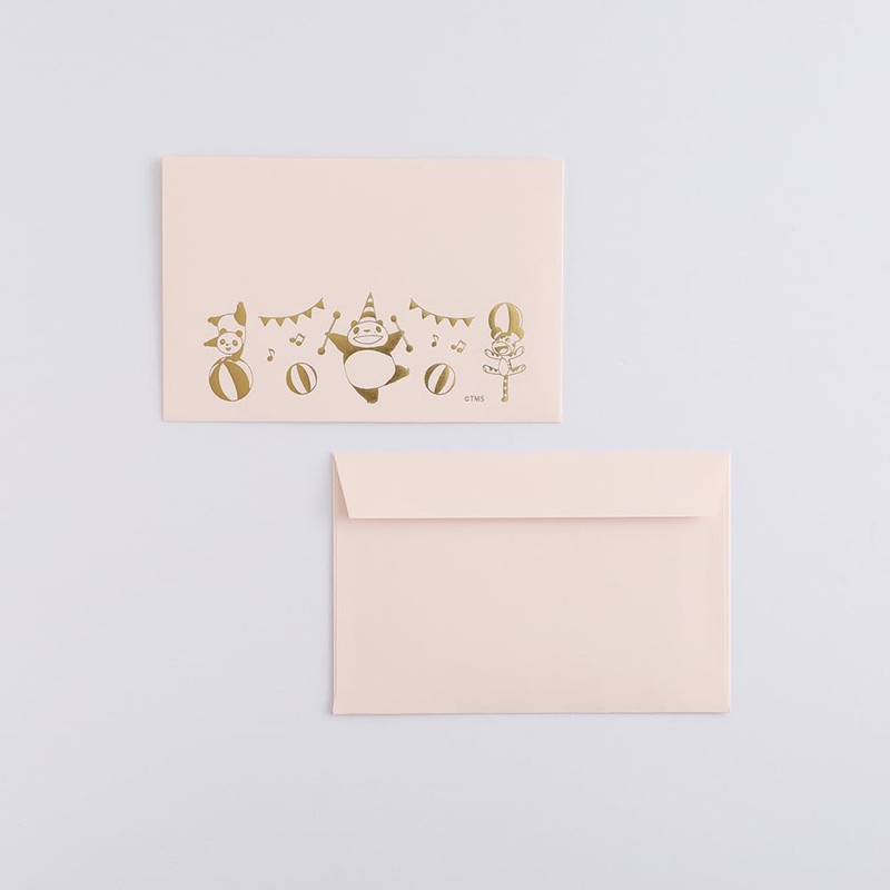 Overglad Panda Panda Gold Foil Letter Set, Circus PNN-107