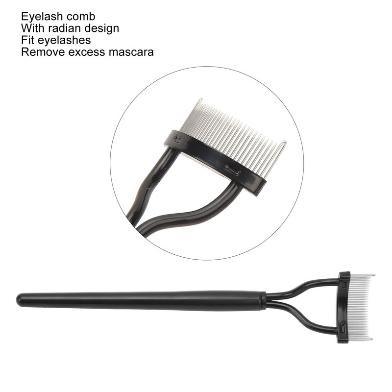 7pcs Eyelash Eyebrow Makeup Grooming Tool Eyebrow Brush Eyelash Curler
