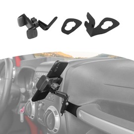 RT-TCZ para Wrangler JK Soporte de Soporte de micrófono de Radio, Barra de Agarre de pasajeros, Walkie Talkie Soporte de teléfono para Jeep Wrangler JK JKU 2011 2012 2013 2014 2015 2016 2017