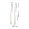 BIUDECO BIUDECO 10pcs Empty Liquid Tube Lip Gloss Pipette White