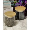 TEHDYCU Oui Yogurt Jar Lids 6 Pack, Bamboo Covers Perfect