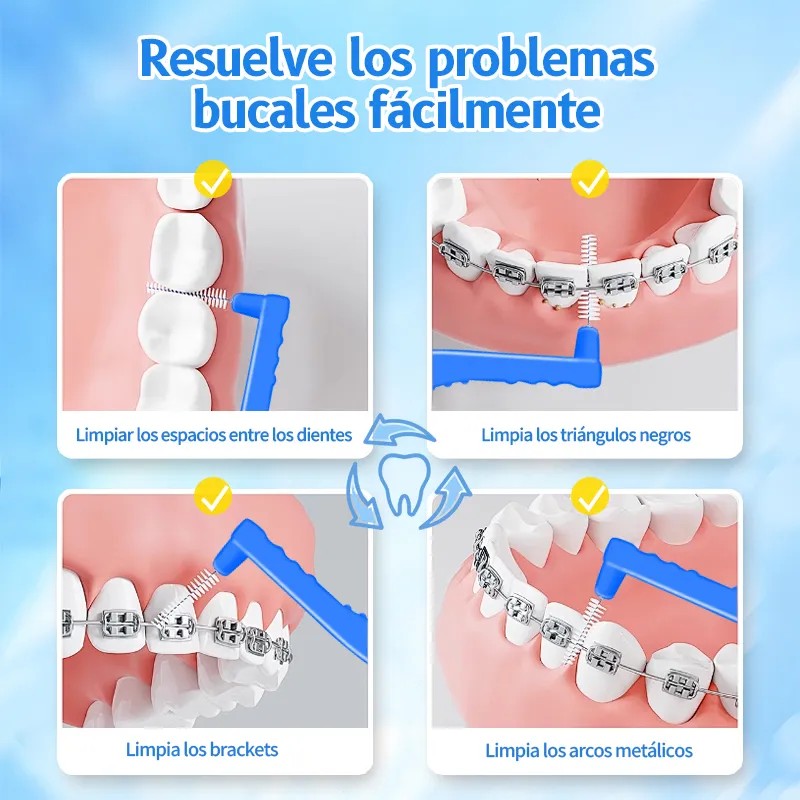 Kit 20 Cepillos Interdentales Profesionales - Cuida Encías S