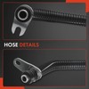 A-Premium Automatic Transmission Oil Cooler Line Hose Assembly Compatible with