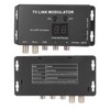 UHF Modulator TV Link Modulator 471.25‑885.25MHz Support PAL NTSC AV