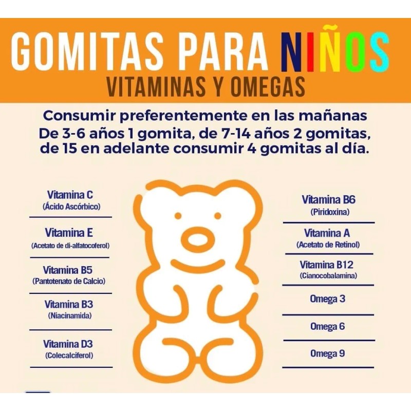 2 Pack Desarrollo Y Crecimiento Niños Frutos Rojos