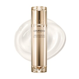 CHANDO HIMALAYA Gold Diamond Multi Anti-aging Serum (50ml/1.69oz) - Moisturizing Facial Essence Serum for Visible Correction of Anti Aging Signs & Wrinkle with Tri-Peptide, Hyaluronic Acid, Panthenol
