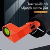 Portable measuring instrument, special horizontal bubble for tower ruler, handheld