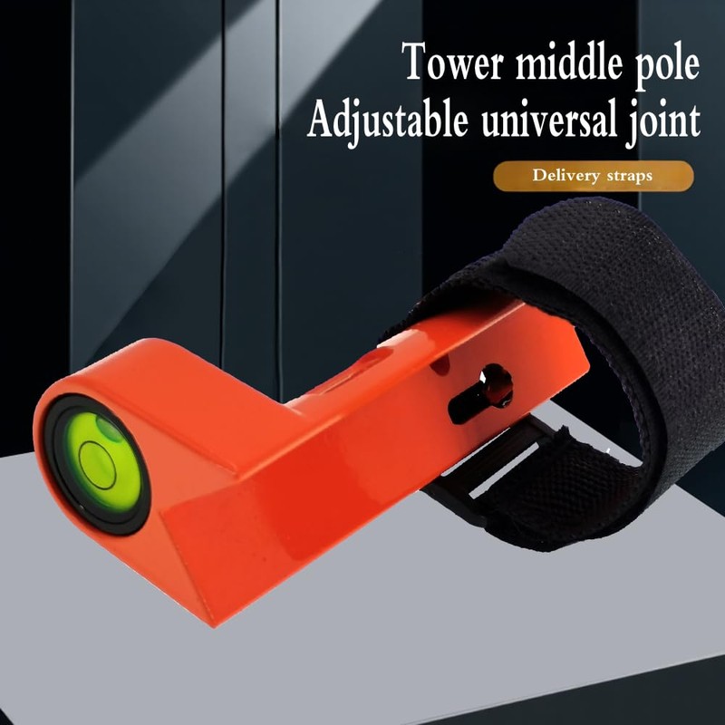 Portable measuring instrument, special horizontal bubble for tower ruler, handheld