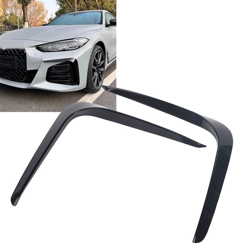 1 Pair Front Air Vent Splitter Enhanced Aerodynamics Splitter Trim