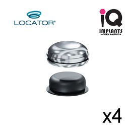 Locator Replacement Denture Cap Male Assembly (4 Pack)